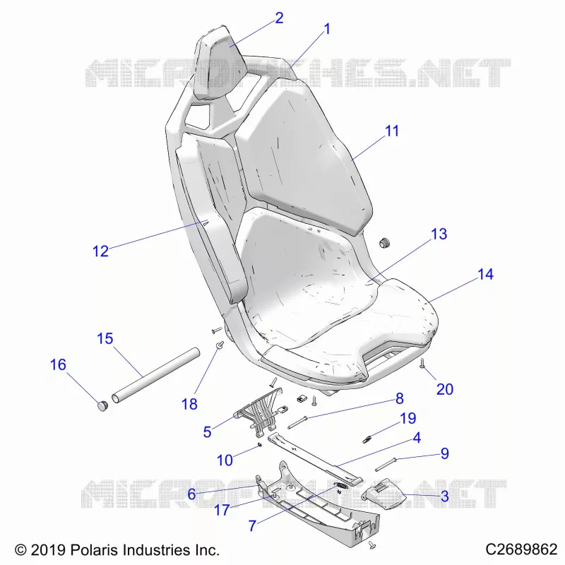 SEAT ASM.- Z22RAE92AD/AJ (C2689862)