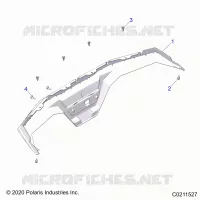 REAR BODYWORK BUMPER