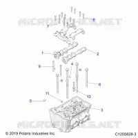 ENGINE, CYLINDER HEAD