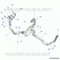 DRIVE TRAIN, CLUTCH COVER, DUCTING