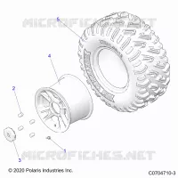 WHEELS, REAR
