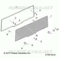 REAR BODYWORK WINDOW