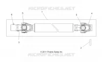 DRIVE TRAIN, FRONT PROP SHAFT