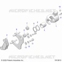 FRONT BRAKE CALIPER