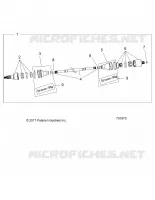 DRIVE TRAIN, REAR HALF SHAFT