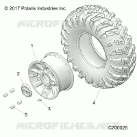 WHEELS, FRONT