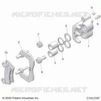 BRAKES, REAR CALIPER