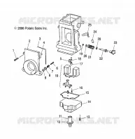 ENGINE, CARBURETOR, LOWER