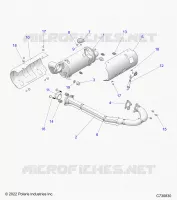 ENGINE, EXHAUST SYSTEM