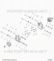 SUSPENSION, REAR CARRIER