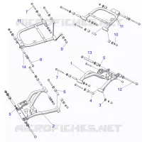 REAR SUSPENSION CONTROL ARMS
