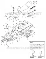 TUNNEL AND SEAT ASSEMBLY LITE GT/0933133 AND STARLITE GT/0933127 (4923232323001A)
