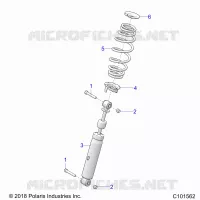 REAR SUSPENSION SHOCKS