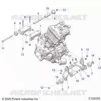 ENGINE, MOUNTING