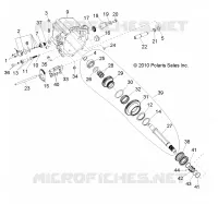 DRIVE TRAIN, MAIN GEARCASE INTERNAL COMPONENTS 2