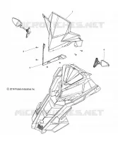 WINDSHIELD AND MIRRORS