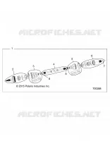 DRIVE TRAIN, REAR HALF SHAFT