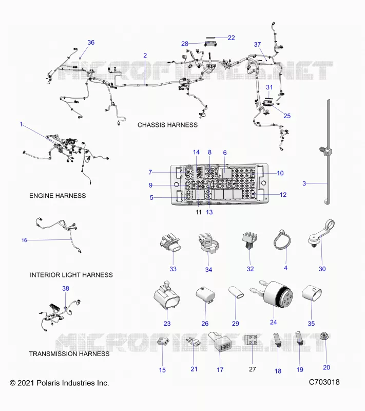 ELECTRICAL, WIRE HARNESS