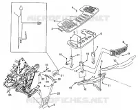 FRONT RACK   BUMPER MOUNTING (300) XPRESS 300 W97CA28C (4939603960A009)