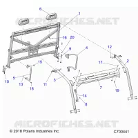 CHASSIS, CAB FRAME