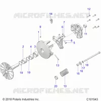 DRIVE TRAIN, PRIMARY CLUTCH