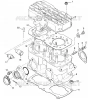 CYLINDER 500 0972764, EUROPEAN 500 E972764, 500 SKS 0972564, EUROPEAN 500 S (4938393839D001)