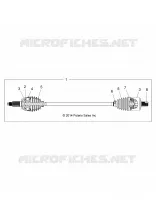 DRIVE TRAIN, FRONT HALF SHAFT