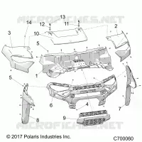 HOOD AND FRONT FACIA