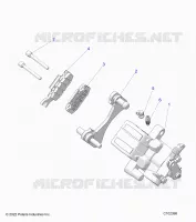 BRAKES, REAR CALIPER
