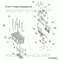 CYLINDER HEAD AND VALVES