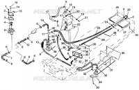 COOLING SYSTEM 600 XCR 0975677, 600 XCR SE H975677 AND EUROPEAN 600 XCR SE (4937963796B008)