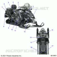 DECALS, ADVENTURE, BLACK SIDE PANEL OPTION