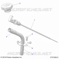 ENGINE, OIL DIPSTICK