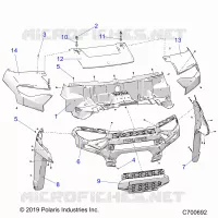 HOOD AND FRONT FACIA