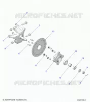 STEERING, FRONT HUB AND SPINDLE