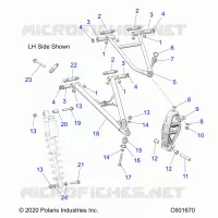FRONT WISHBONES