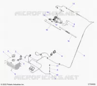 BODY, WATER BOTTLE PUMP ASM AND WIPER KIT