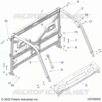 CHASSIS, CAB FRAME