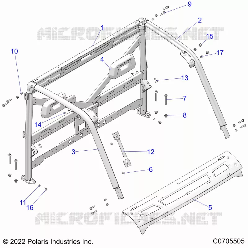 CHASSIS, CAB FRAME