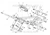 FRONT TORQUE ARM XLT 0950756, XLT SKS 0950556,  XLT SKS EURO E9505 (4928842884C001)