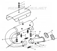 EXHAUST SYSTEM LITE GT 0943133 (49250125010025)