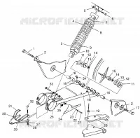 SWING ARM   SHOCK TRAIL BOSS W968527 (4935883588B009)