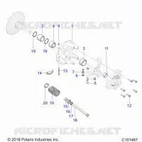 DRIVE TRAIN, PRIMARY CLUTCH