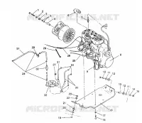 ENGINE MOUNTING 440 / 0930760 AND 440 SKS / 0930560 (4922932293025A)