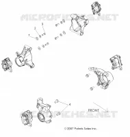 BARKE CALIPER MOUNTING