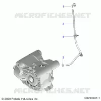 DRIVE TRAIN, GEARCASE, FRONT, VENTING
