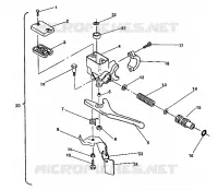 MASTER CYLINDER   500 AND 500 CLASSIC (4921252125023A)