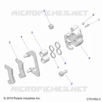 FRONT BRAKE CALIPER