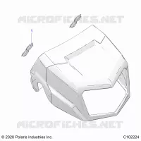 HEADLIGHT POD, PLUGS