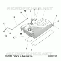 FUEL SYSTEM, FUEL TANK ASM.